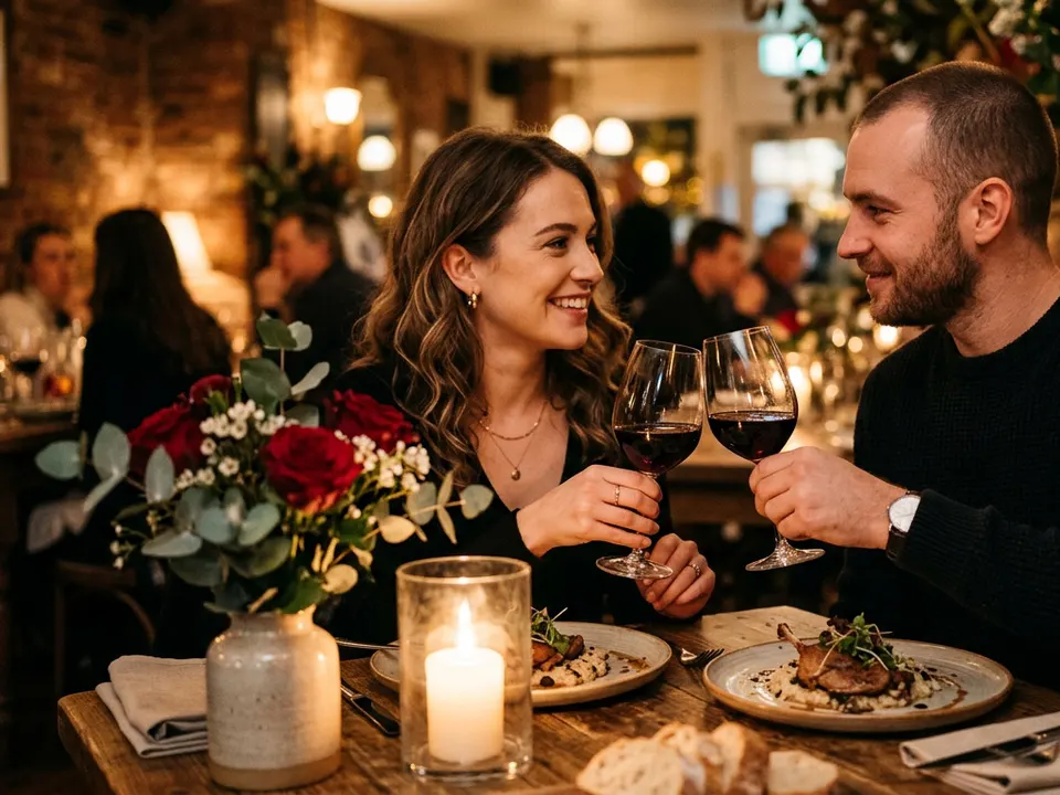 Cena romantica in terrazza